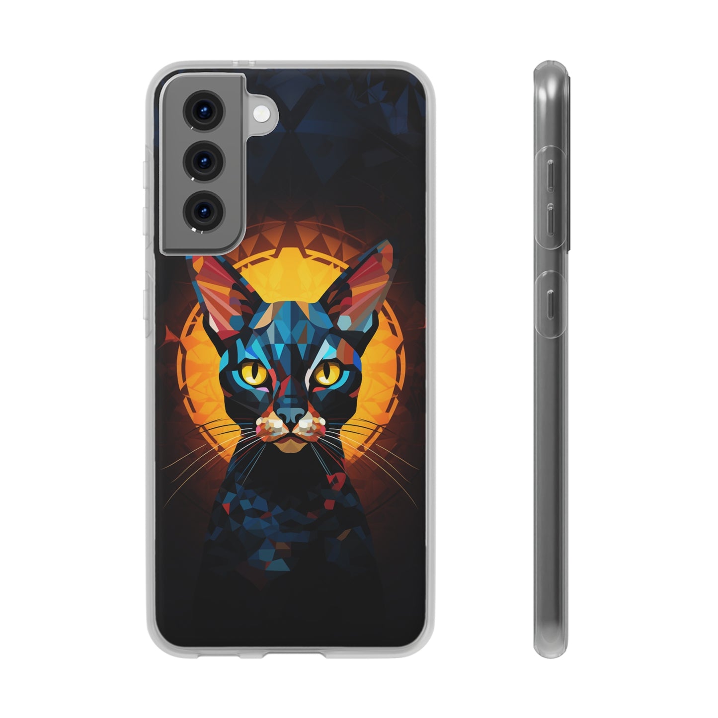 Cat Pattern Phone Case | iPhone / Samsung