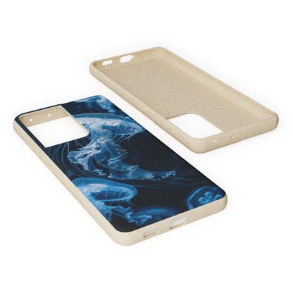 Deep Ocean Jellyfish Biodegradable Phone Case | iPhone / Samsung