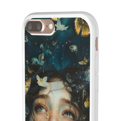 Girl under water contemporary style | iPhone/Samsung | Slimline Phone Case