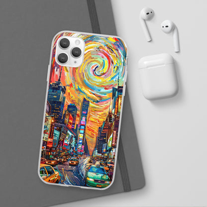 Van Gogh inspired City scene | iPhone/Samsung | Slimline Phone Case