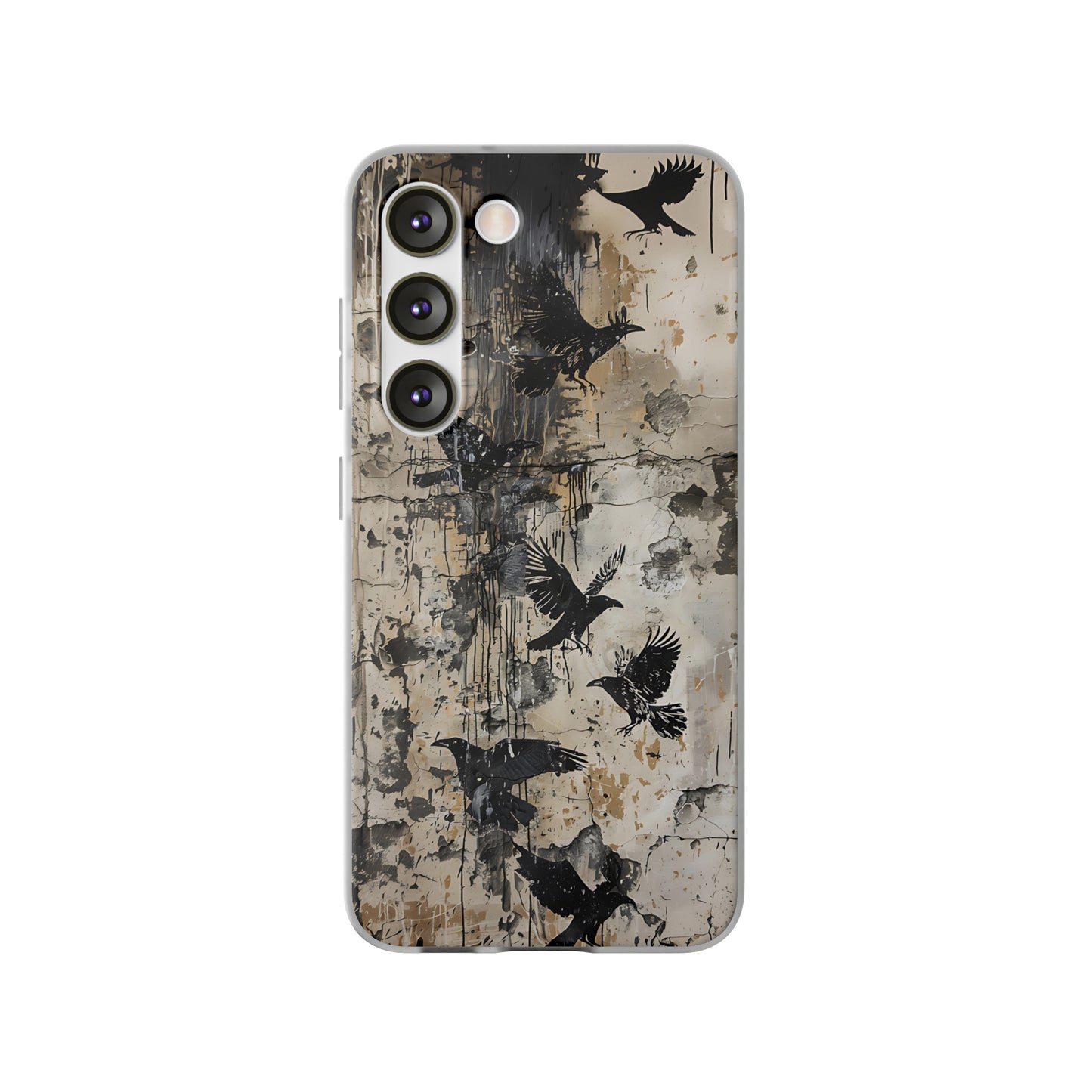 Vhils inspired birds Phone Case