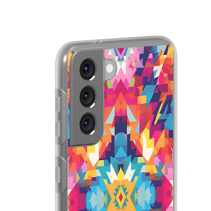 Maya Hayuk  inspired bold, colourful  pattern Phone Case