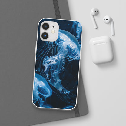 Deep sea Jellyfish Phone Case | iPhone / Samsung | Slimline Case