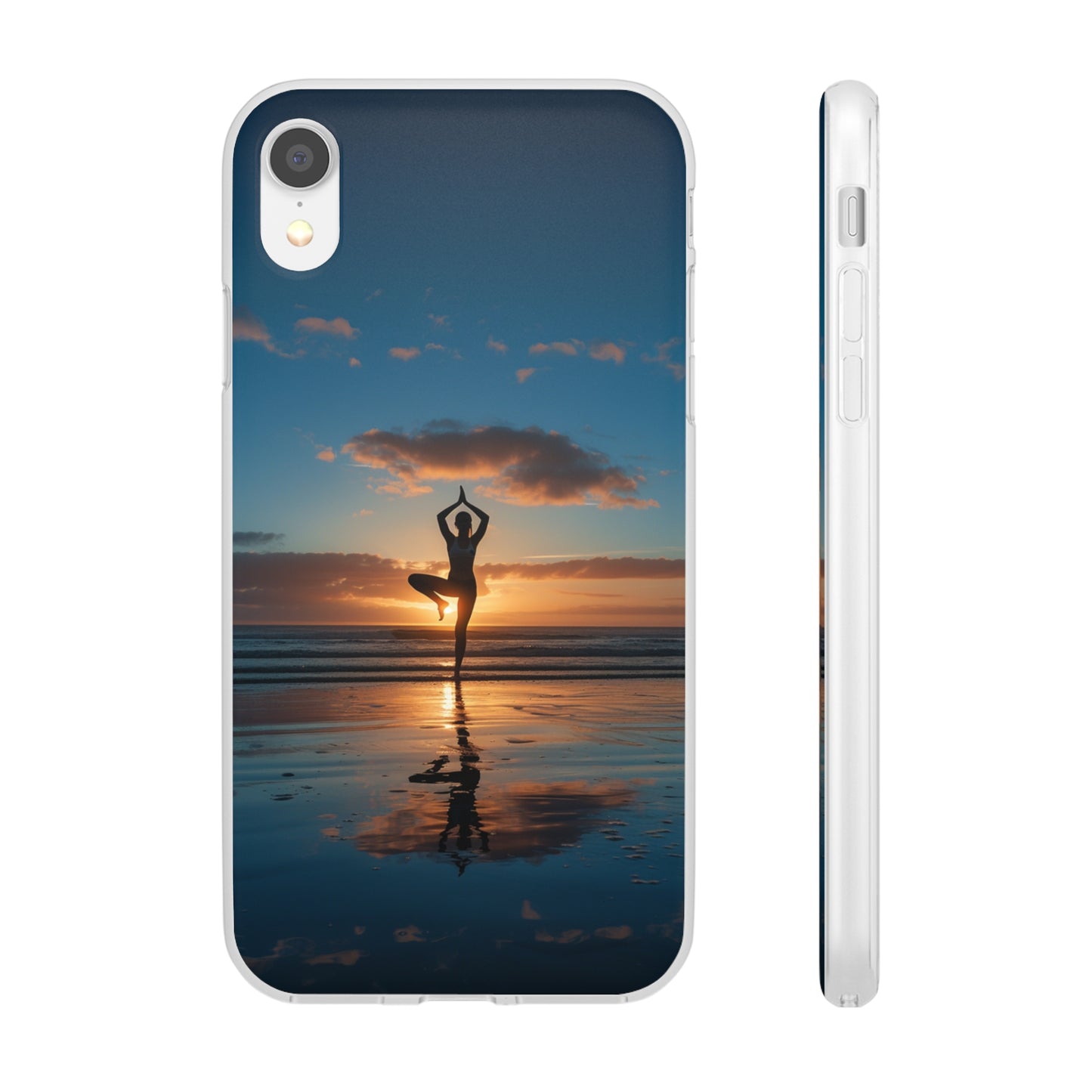 Yoga on the beach Phone Case | iPhone / Samsung