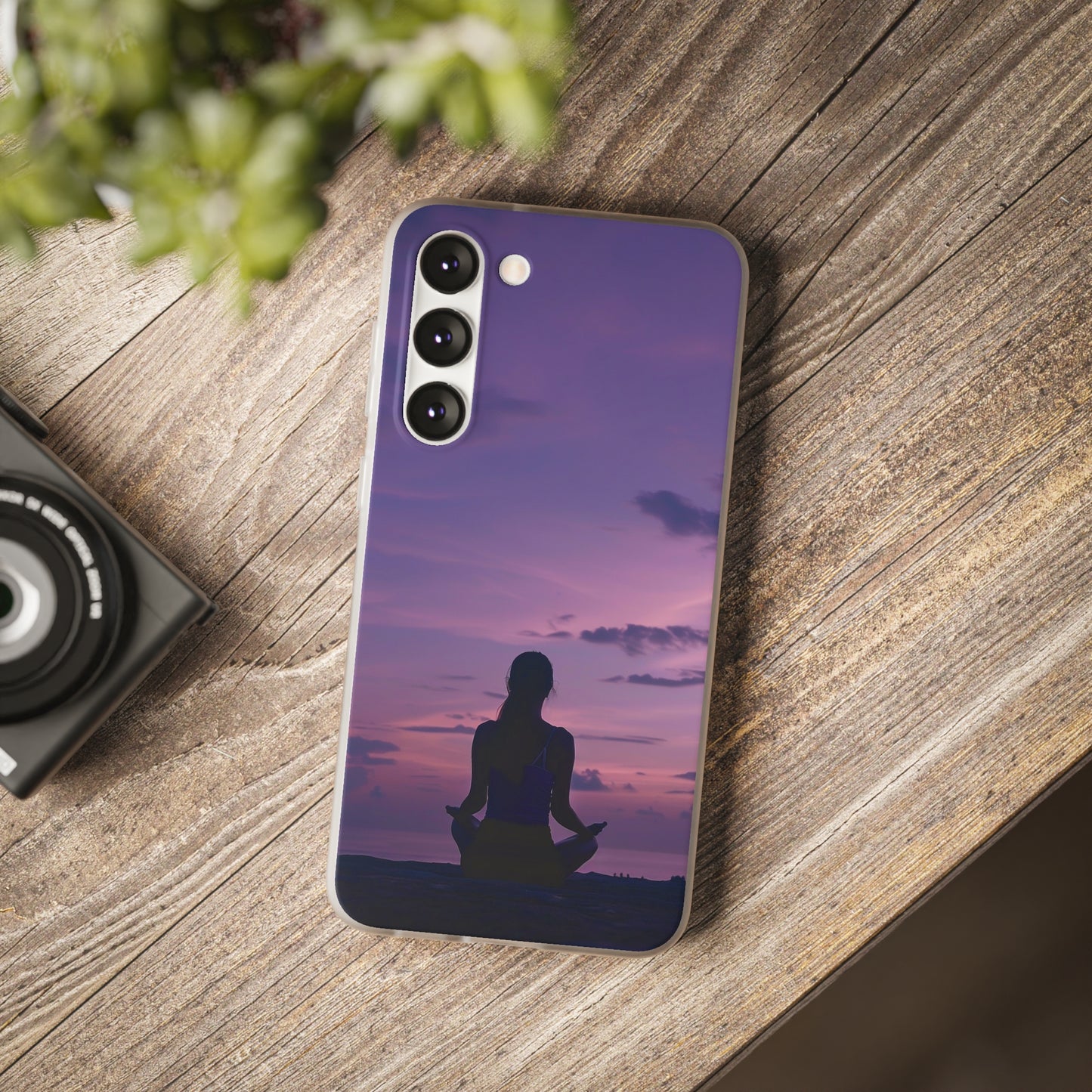 Yoga on the beach Phone Case | iPhone / Samsung