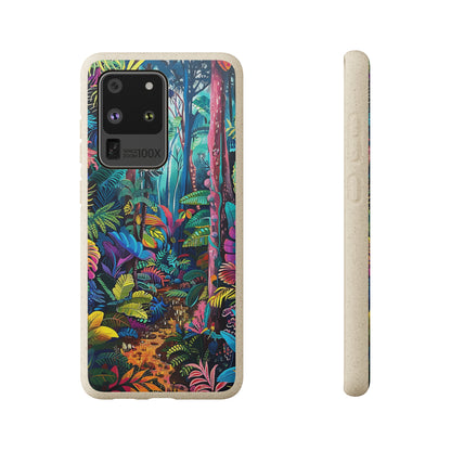 Colourful Rain Forest Biodegradable Phone Case | iPhone / Samsung