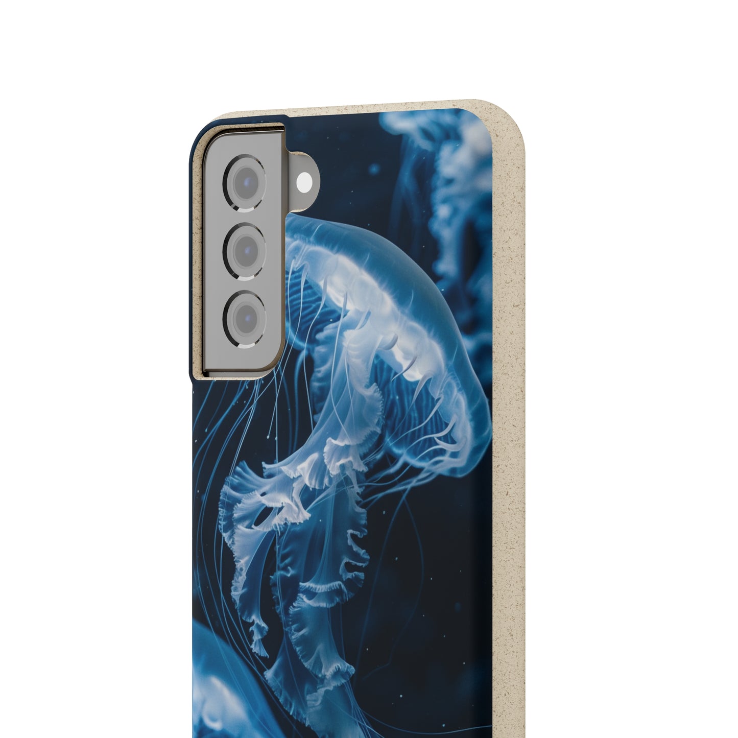 Deep Ocean Jellyfish Biodegradable Phone Case | iPhone / Samsung