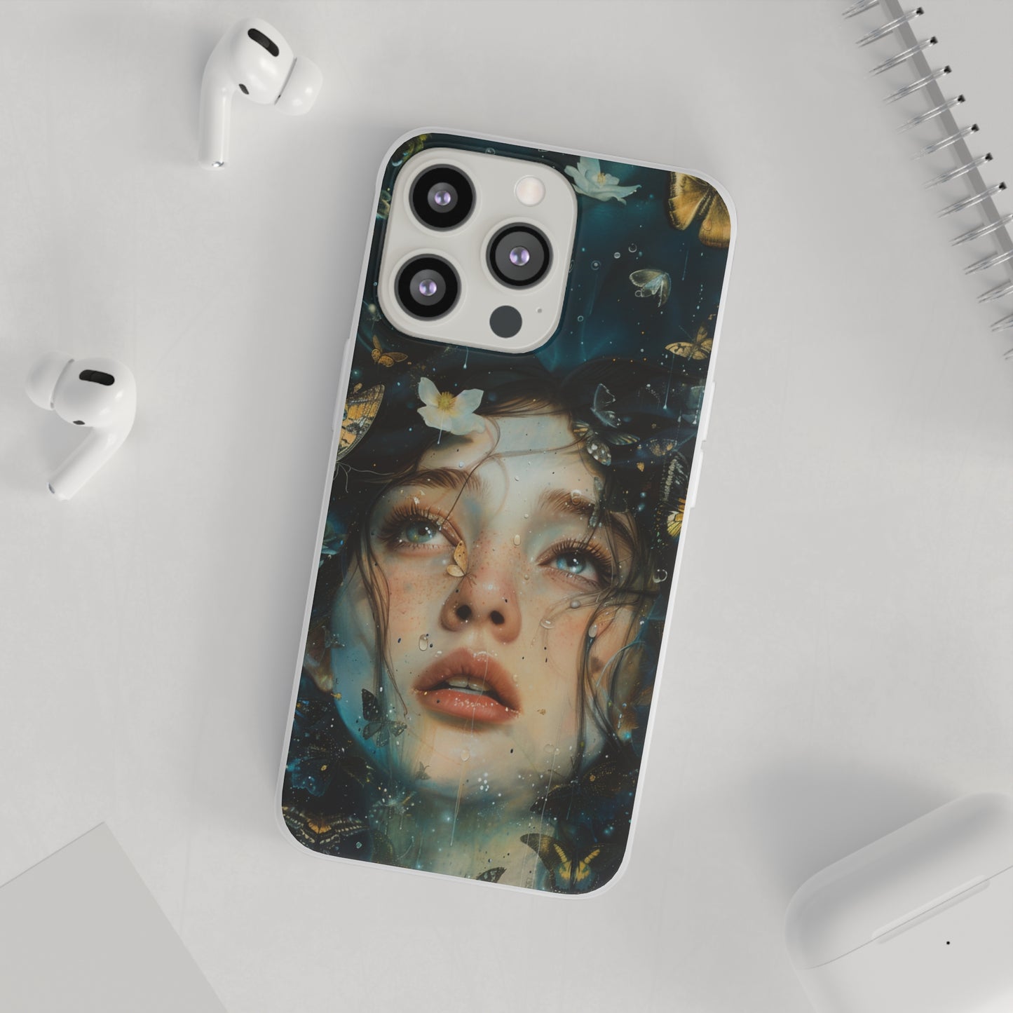 Girl under water contemporary style | iPhone/Samsung | Slimline Phone Case