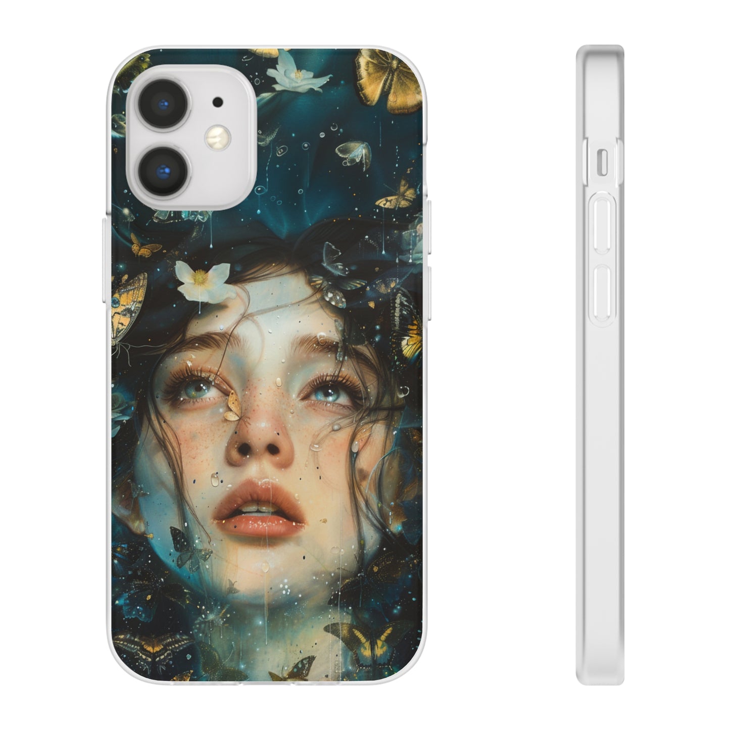 Girl under water contemporary style | iPhone/Samsung | Slimline Phone Case