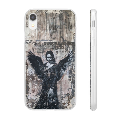 Vhils inspired Gothic Dark Angel Phone Case