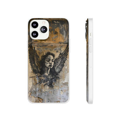 Vhils inspired Gothic Woman Phone Case