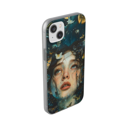 Girl under water contemporary style | iPhone/Samsung | Slimline Phone Case