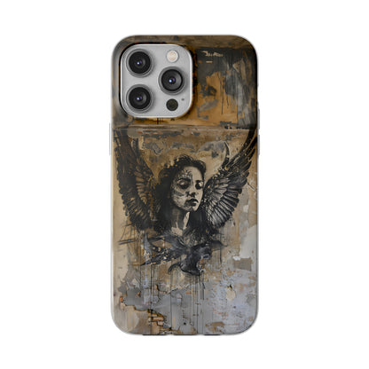 Vhils inspired Gothic Woman Phone Case