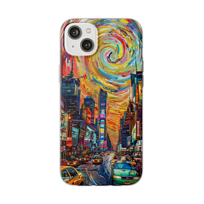 Van Gogh inspired City scene | iPhone/Samsung | Slimline Phone Case