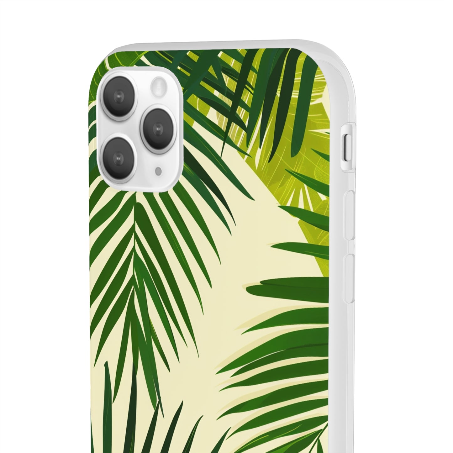 Green Leaves Pattern Phone Case | iPhone / Samsung