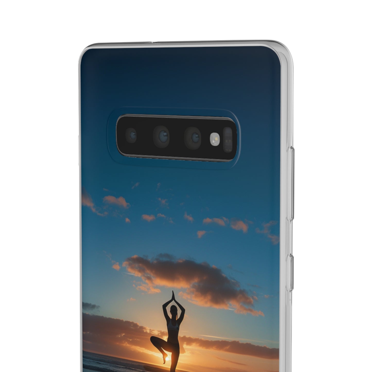 Yoga on the beach Phone Case | iPhone / Samsung