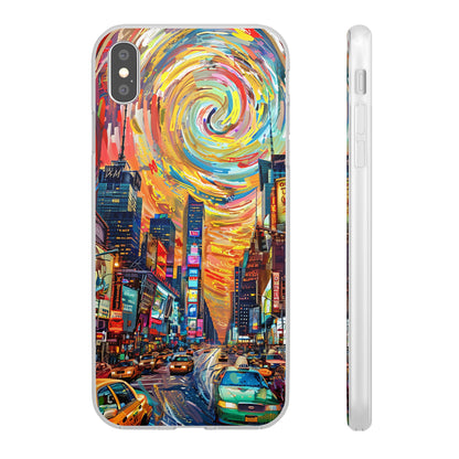 Van Gogh inspired City scene | iPhone/Samsung | Slimline Phone Case