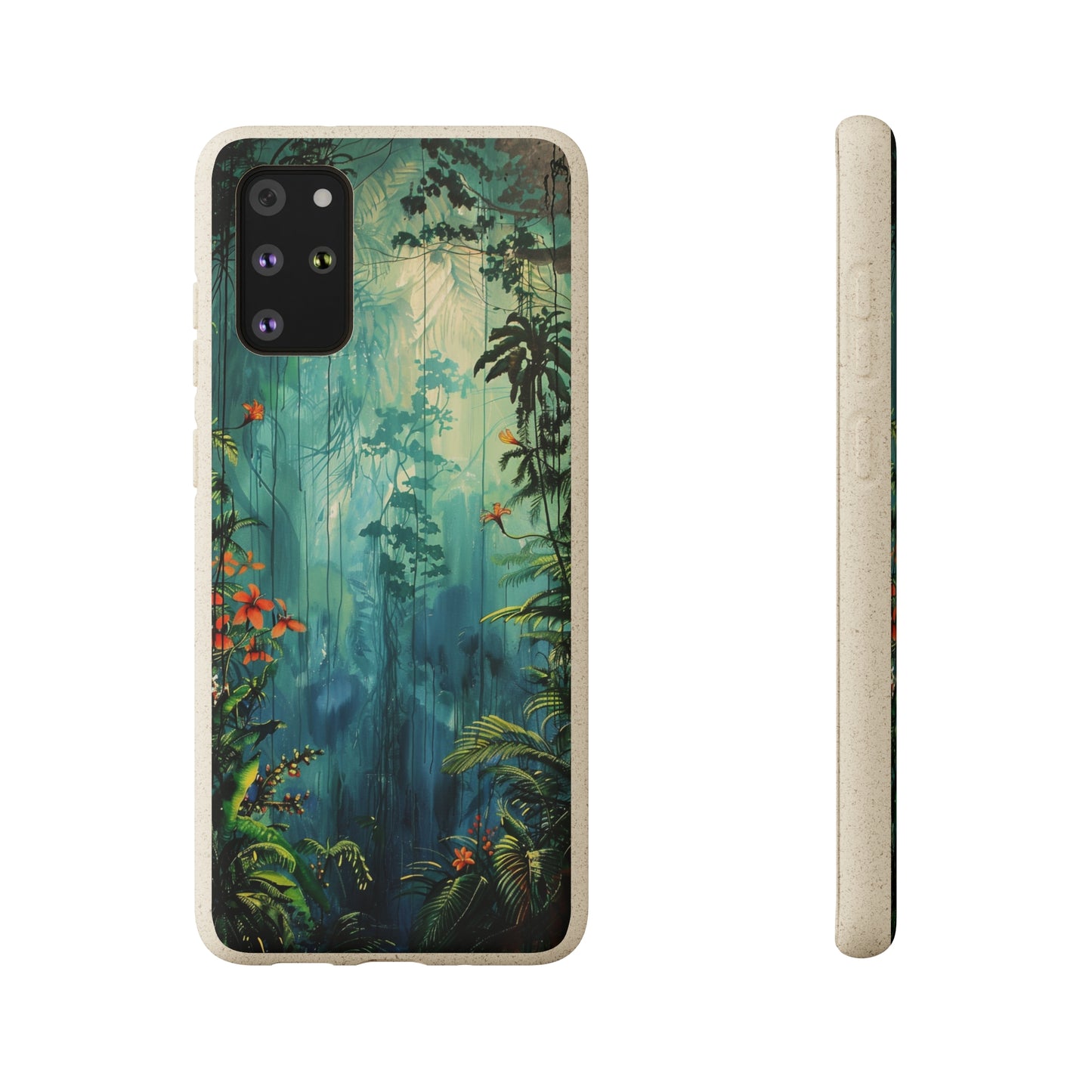 Rain Forest Clearing Scene Biodegradable Phone Case | iPhone / Samsung