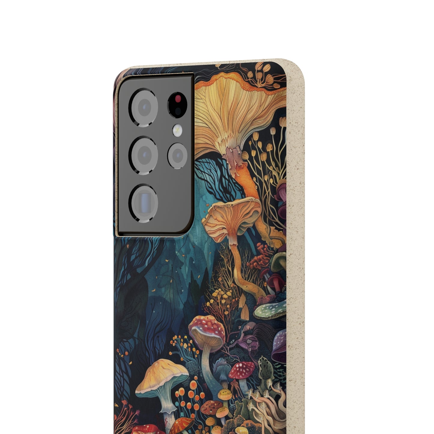 Mushroom Forest Biodegradable Phone Case | iPhone / Samsung