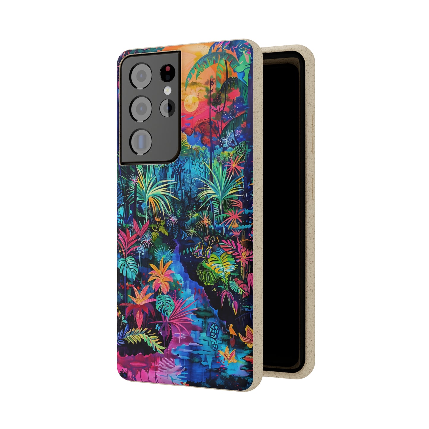 Colourful Rain Forest Biodegradable Phone Case | iPhone / Samsung