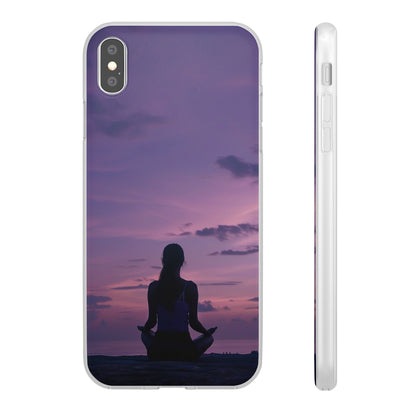 Yoga on the beach Phone Case | iPhone / Samsung