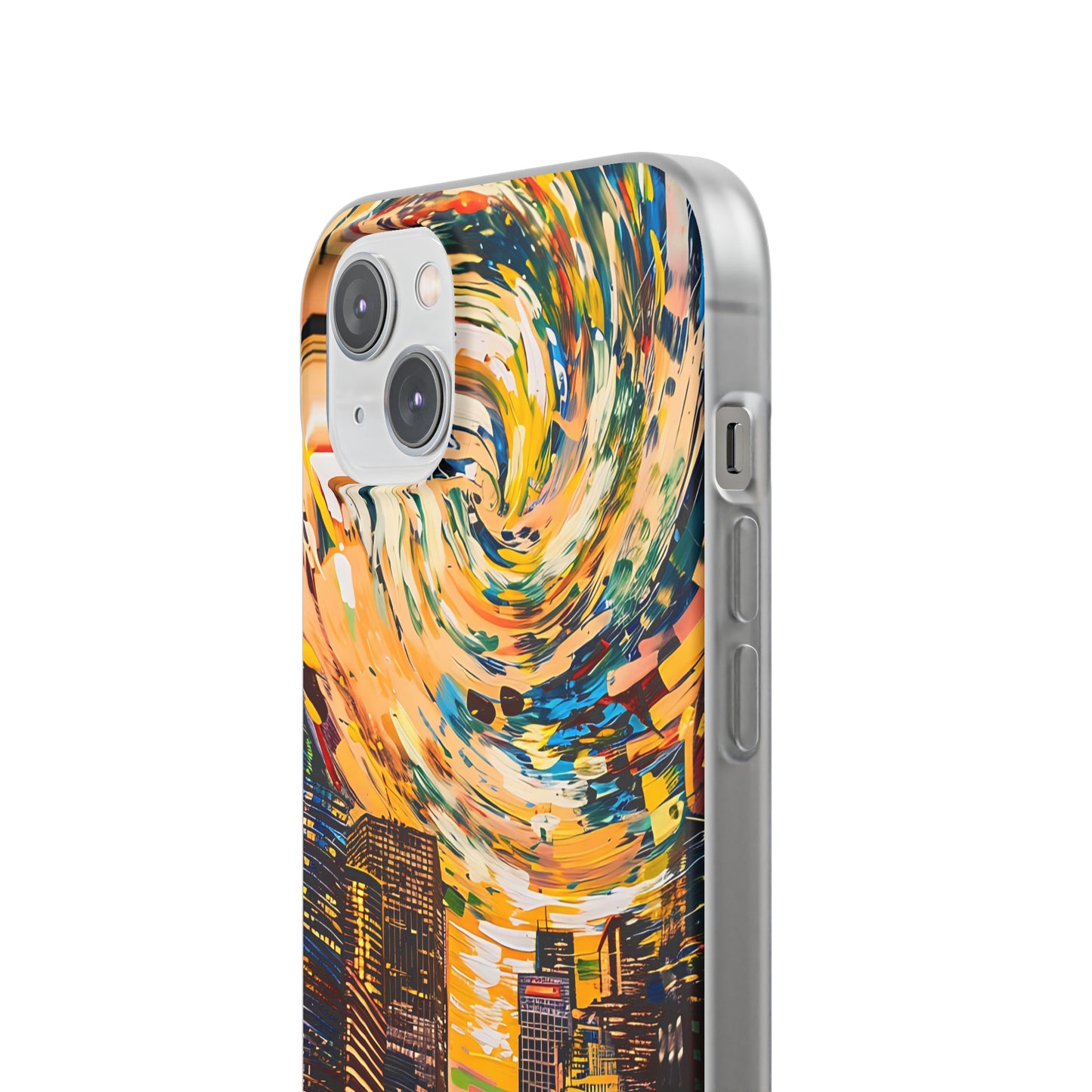 Van Gogh inspired City scene | iPhone/Samsung | Slimline Phone Case