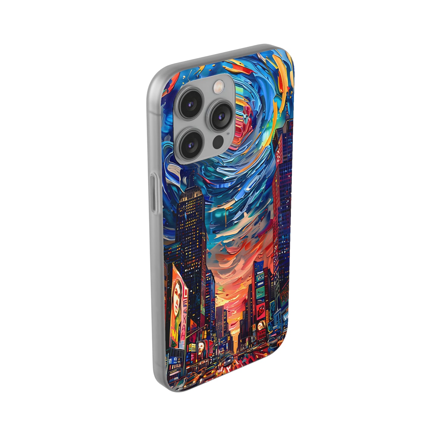 Van Gogh inspired City scene | iPhone/Samsung | Slimline Phone Case