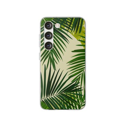 Green Leaves Pattern Phone Case | iPhone / Samsung