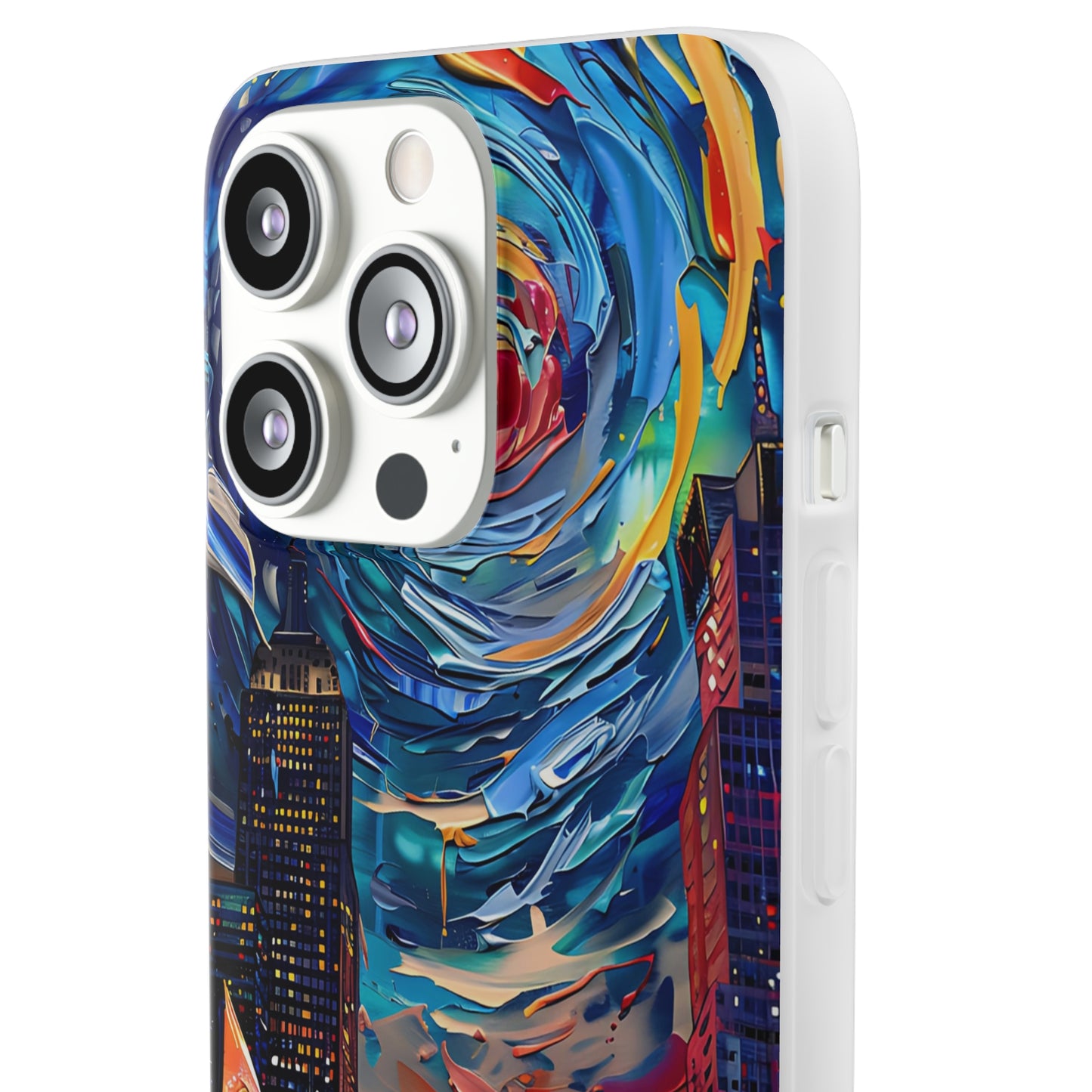 Van Gogh inspired City scene | iPhone/Samsung | Slimline Phone Case