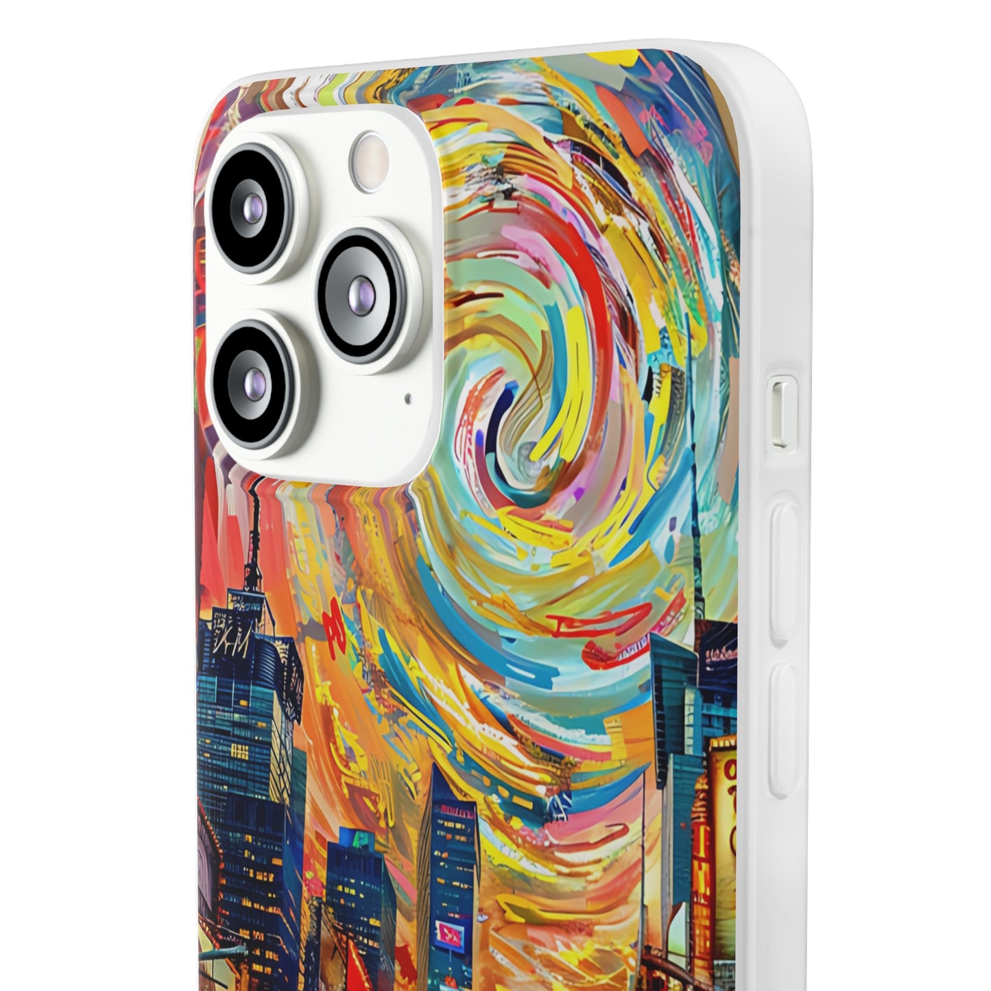 Van Gogh inspired City scene | iPhone/Samsung | Slimline Phone Case