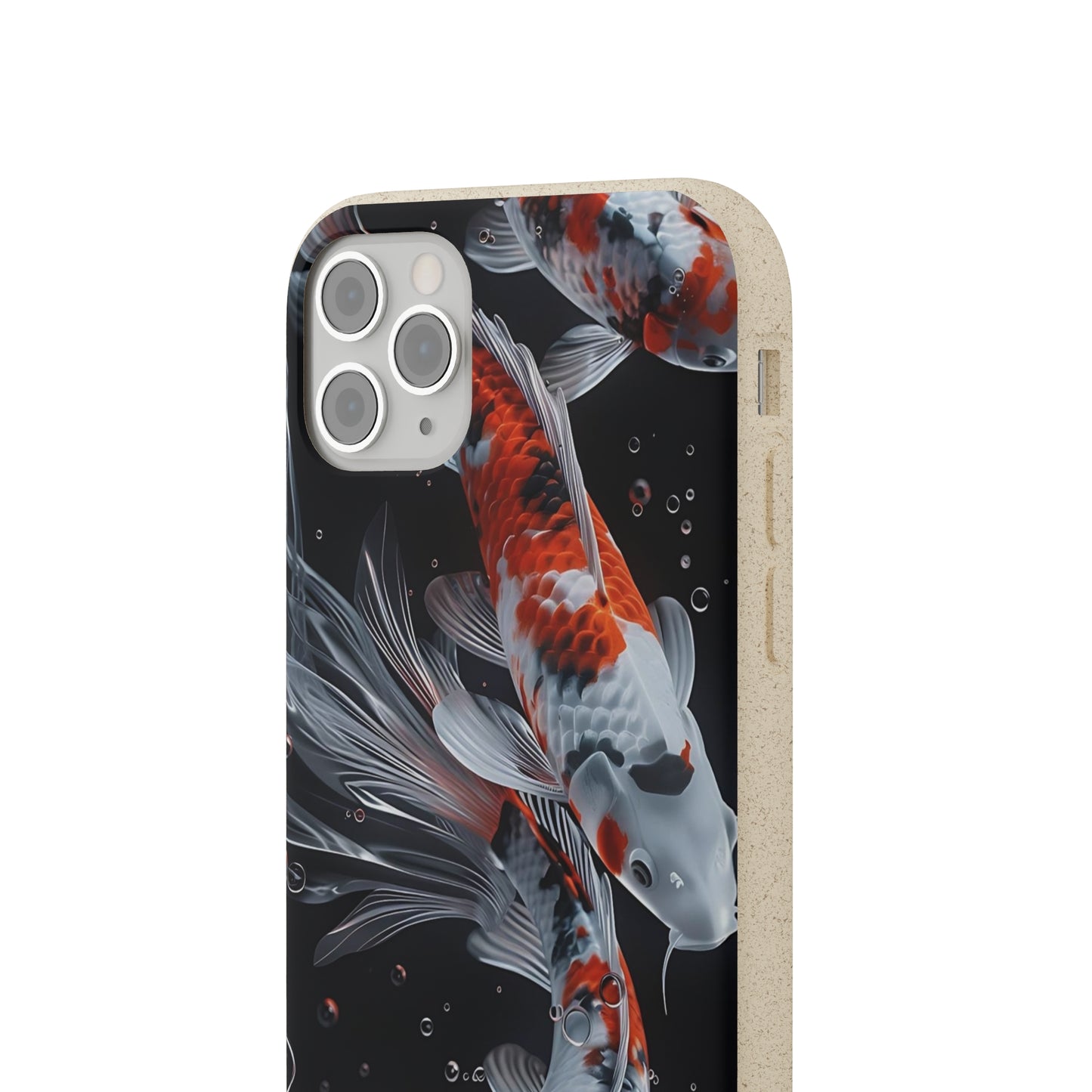 Realistic Koi Fish Biodegradable Phone Case | iPhone / Samsung