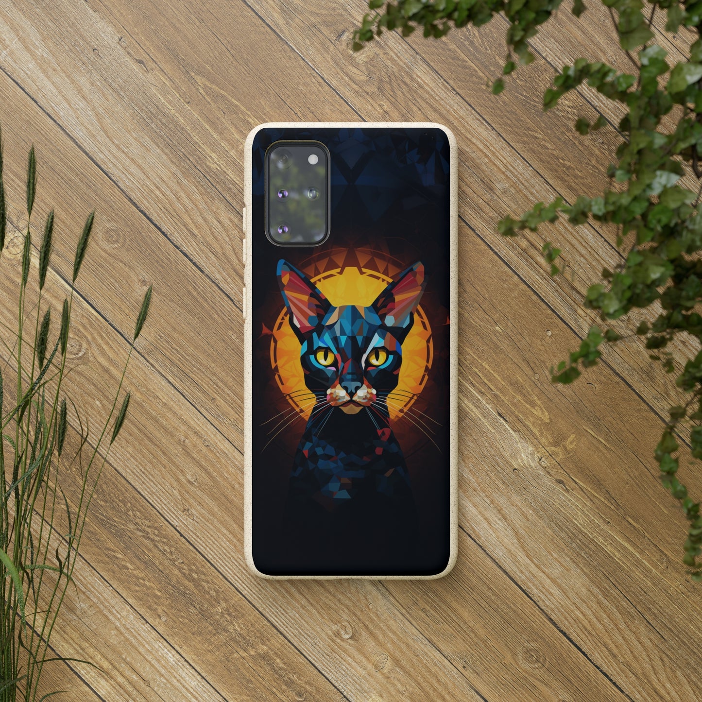 Cat Biodegradable Phone Case | iPhone / Samsung