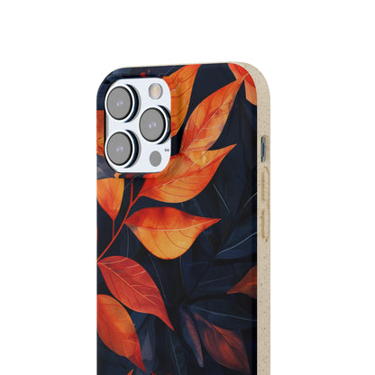 Autumnal Leaves Biodegradable Phone Case | iPhone / Samsung