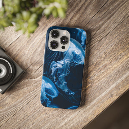 Deep sea Jellyfish Phone Case | iPhone / Samsung | Slimline Case