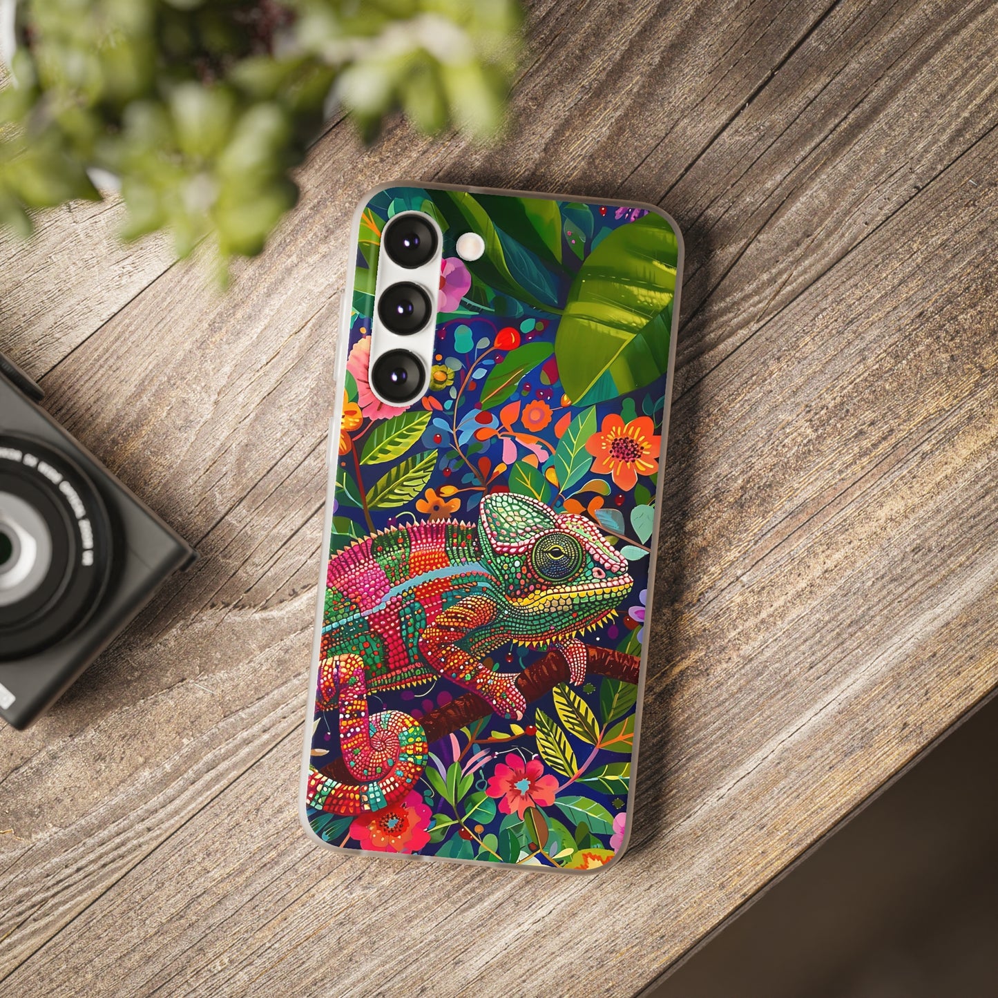 chamelion bold, bright Phone Case