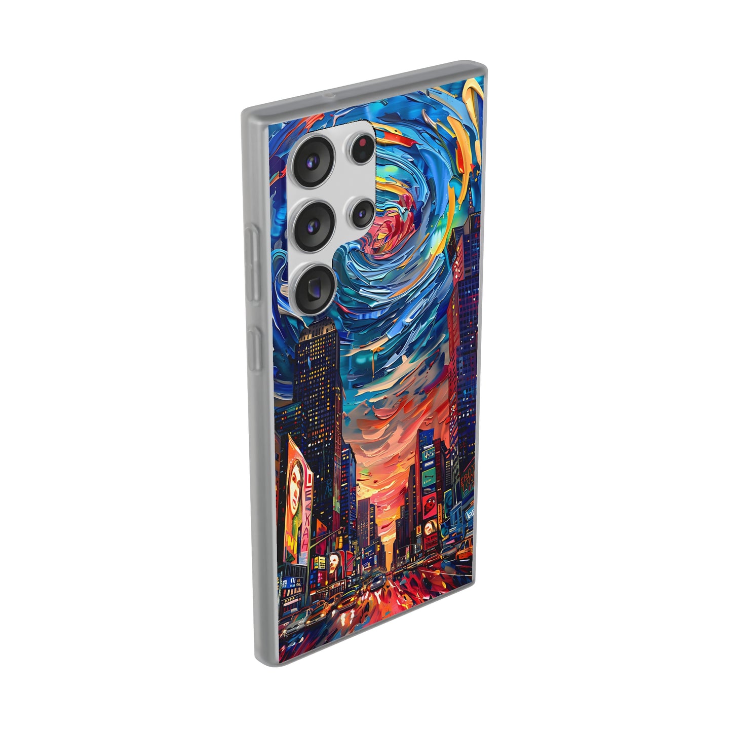 Van Gogh inspired City scene | iPhone/Samsung | Slimline Phone Case