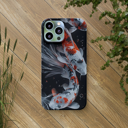 Realistic Koi Fish Biodegradable Phone Case | iPhone / Samsung