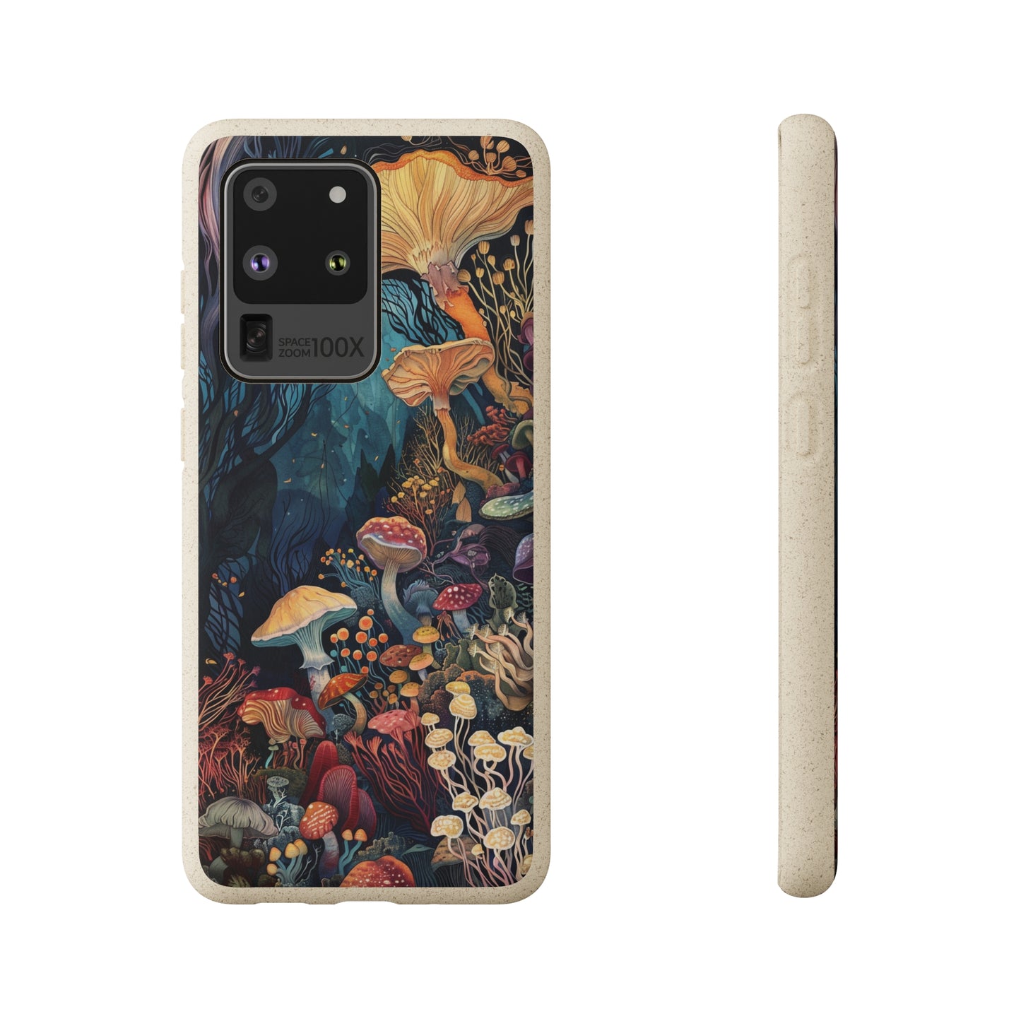 Mushroom Forest Biodegradable Phone Case | iPhone / Samsung