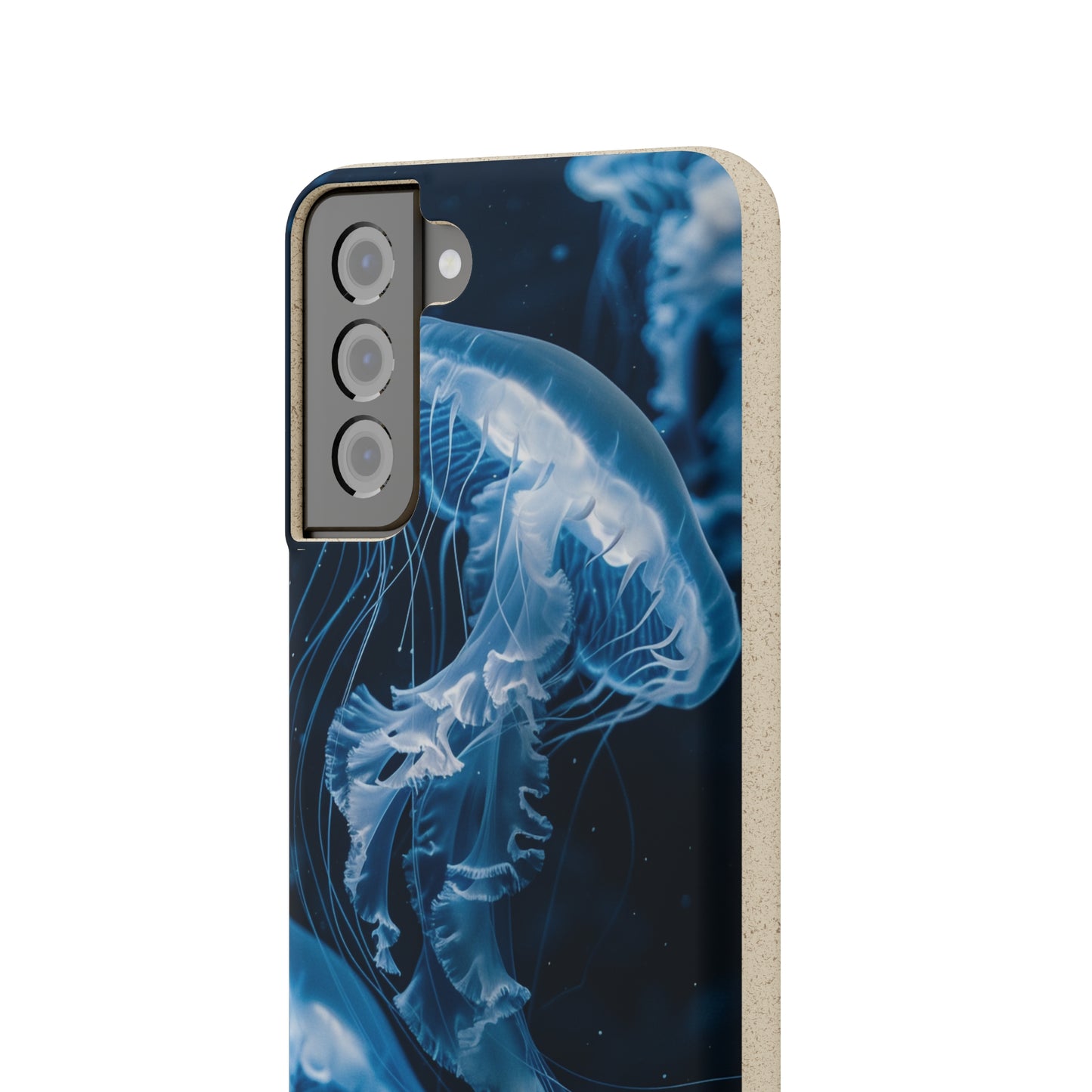 Deep Ocean Jellyfish Biodegradable Phone Case | iPhone / Samsung