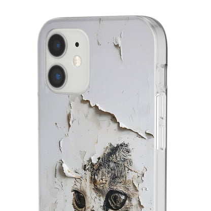 Vhils inspired Cat Phone Case | iPhone / Samsung