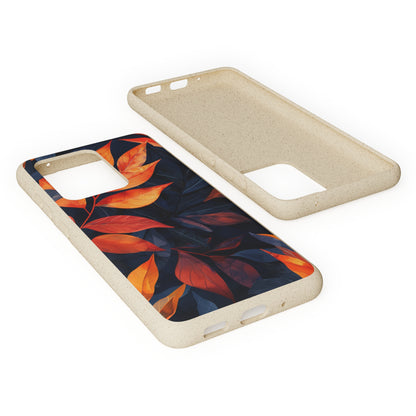 Autumnal Leaves Biodegradable Phone Case | iPhone / Samsung