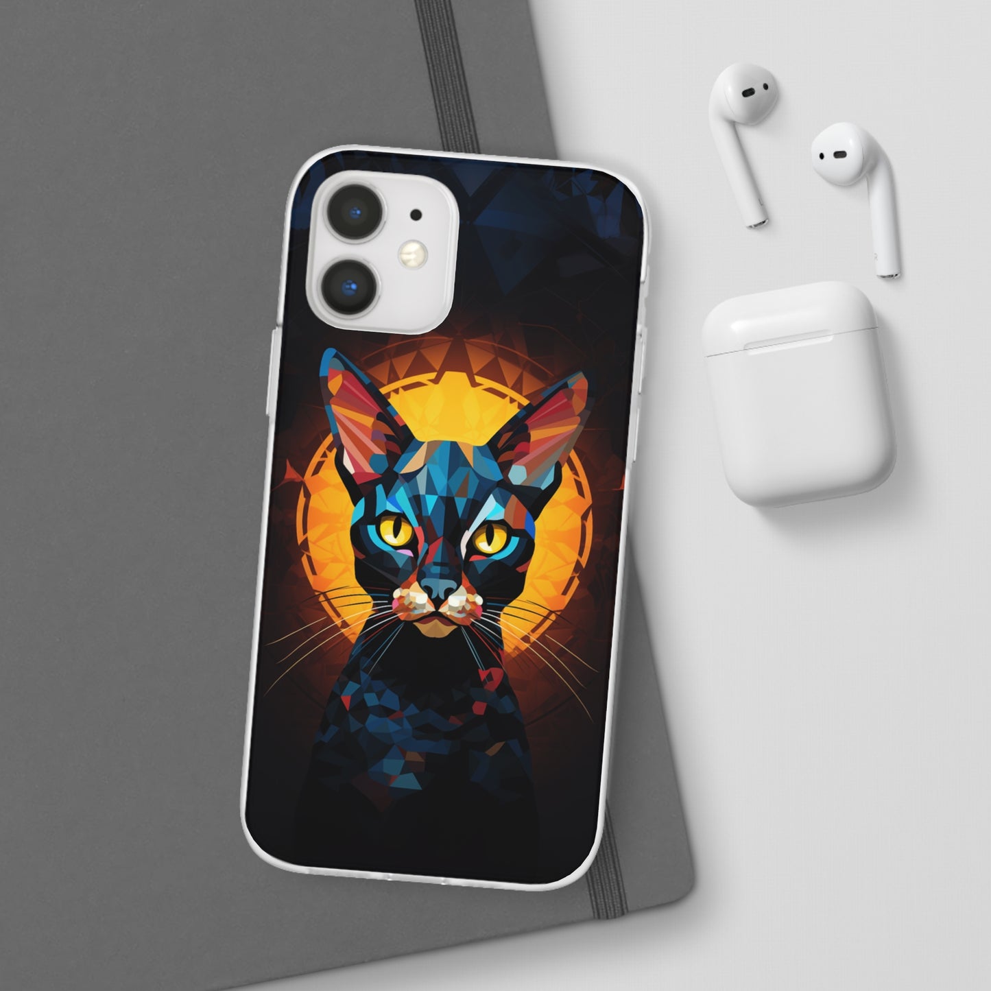 Cat Pattern Phone Case | iPhone / Samsung