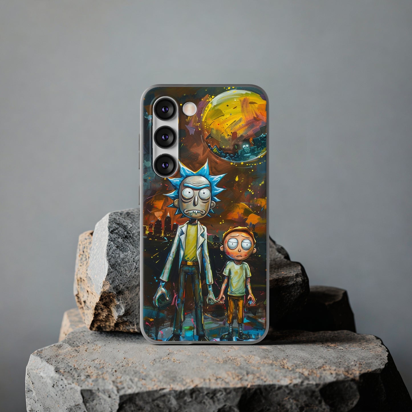 Rick and Morty realism Phone Case