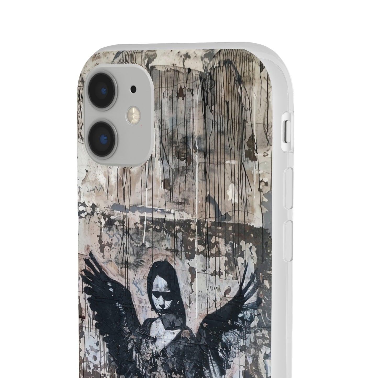 Vhils inspired Gothic Dark Angel Phone Case