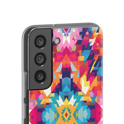 Maya Hayuk  inspired bold, colourful  pattern Phone Case