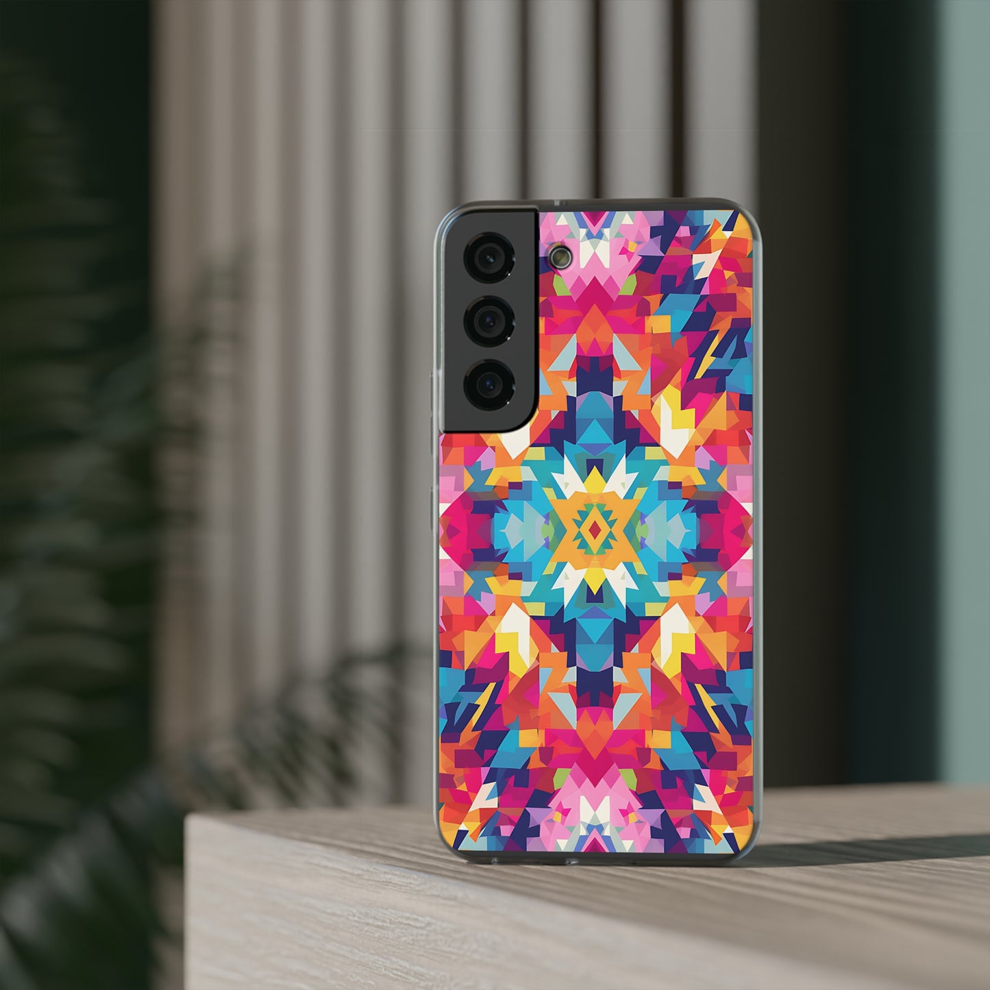 Maya Hayuk  inspired bold, colourful  pattern Phone Case