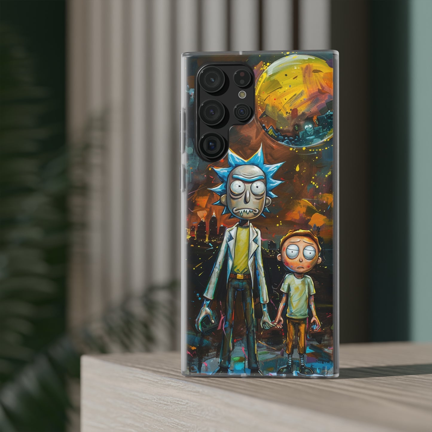 Rick and Morty realism Phone Case