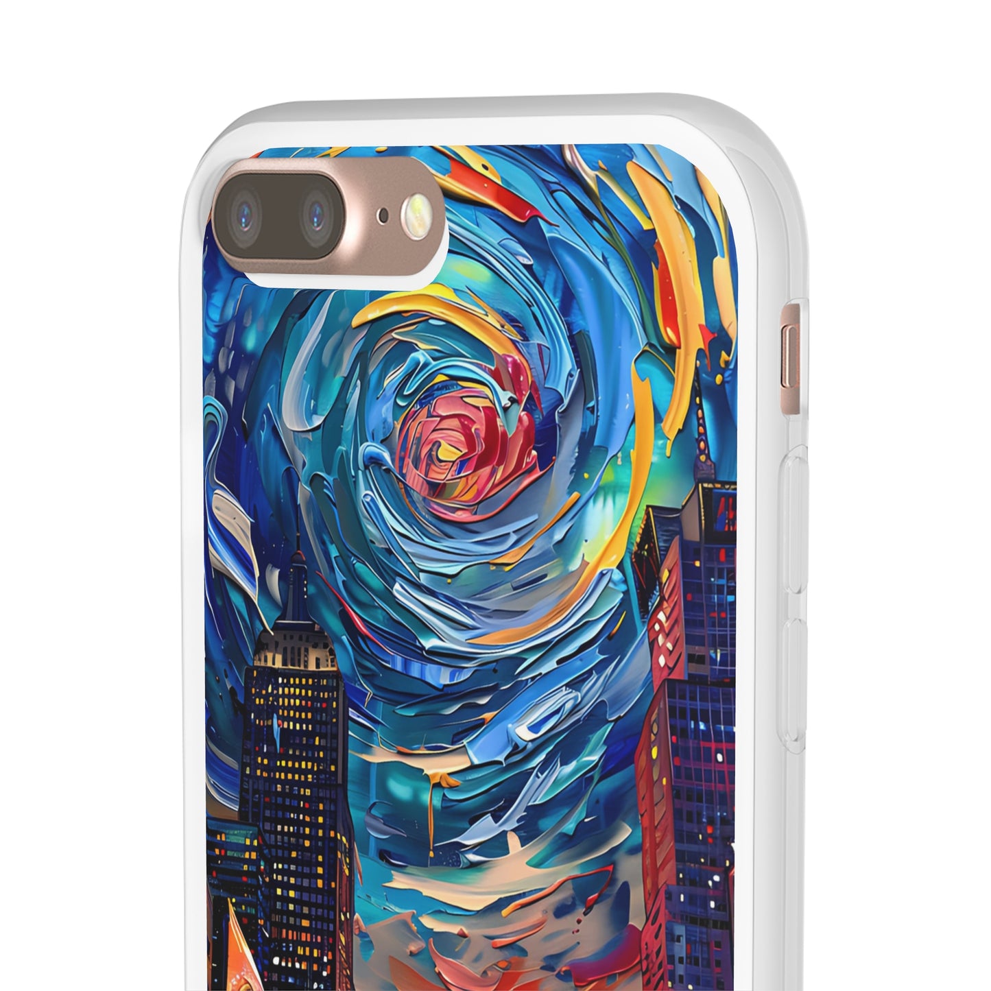 Van Gogh inspired City scene | iPhone/Samsung | Slimline Phone Case