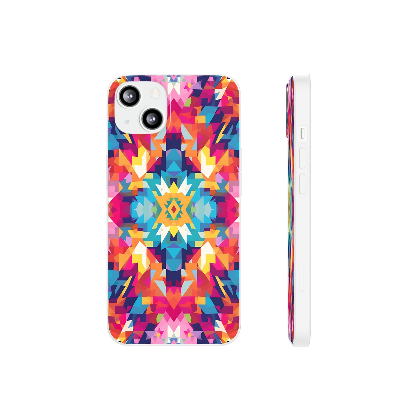 Maya Hayuk  inspired bold, colourful  pattern Phone Case