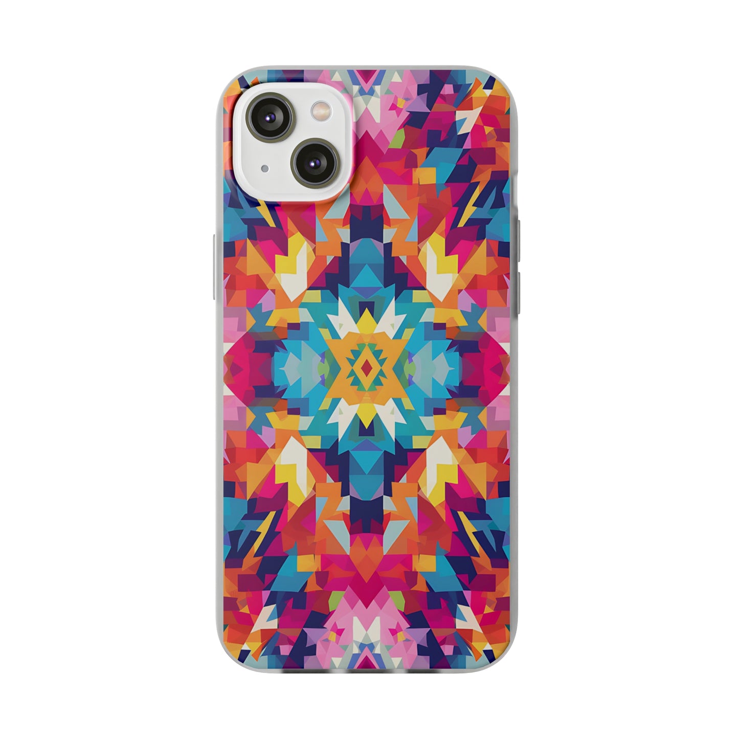 Maya Hayuk  inspired bold, colourful  pattern Phone Case